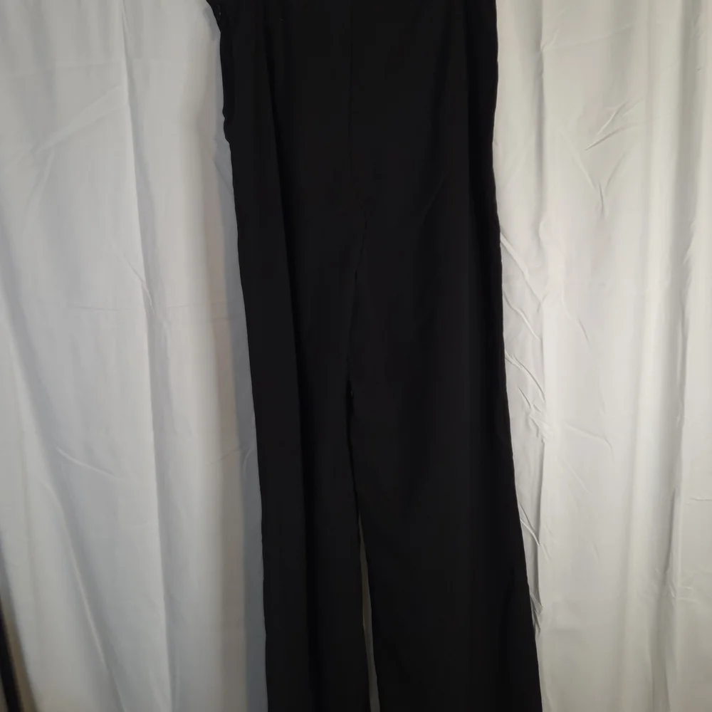 Ralph Lauren Women's Black Label Wool Blend Wide Leg Trousers Size 10 - Picture 7 of 8